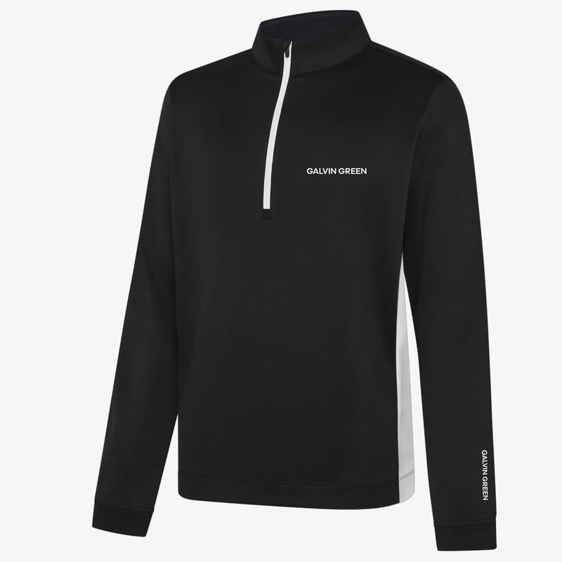 Don TOUR is a Insulating golf mid layer for Men in the color Black/White(1)
