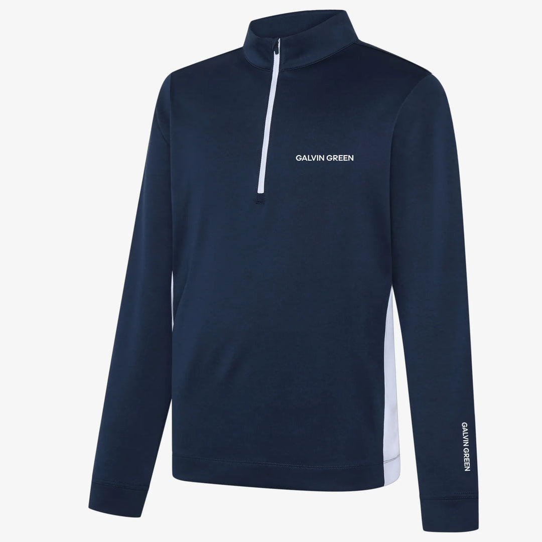 Don TOUR is a Insulating golf mid layer for Men in the color Navy/White(0)