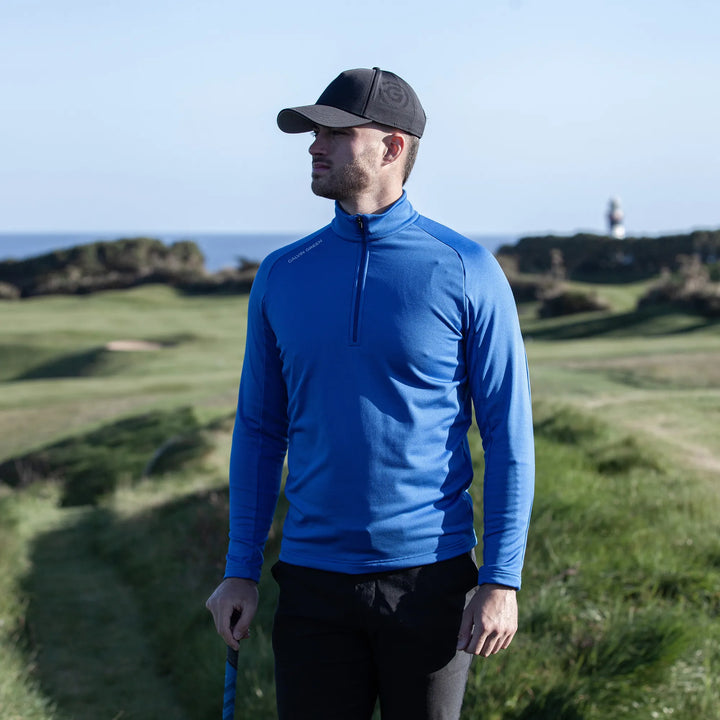Drake is a Insulating golf mid layer for Men in the color Royal Blue(8)