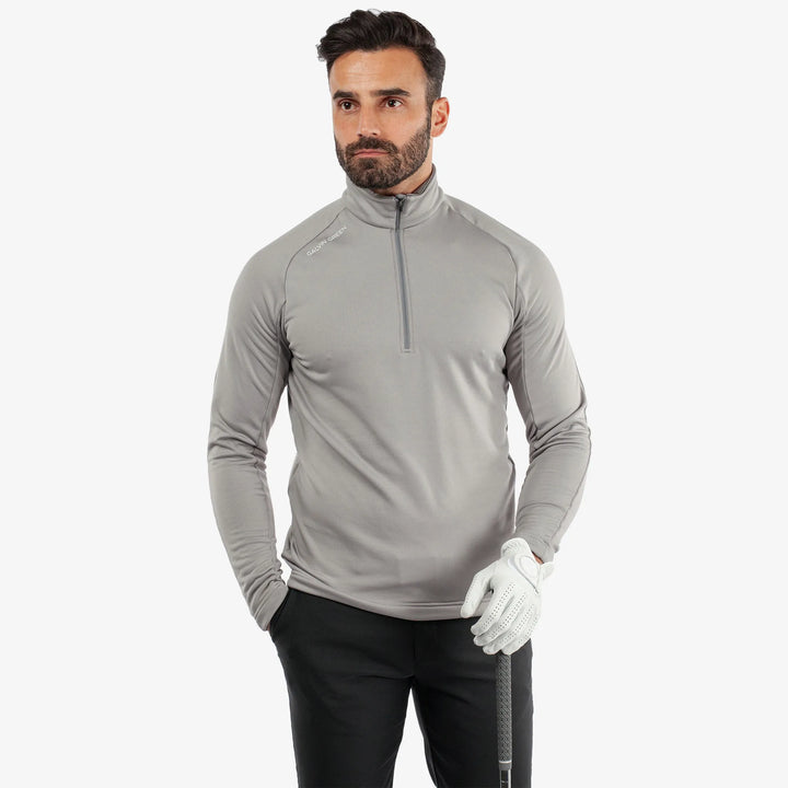 Drake is a Insulating golf mid layer for Men in the color Sharkskin(1)