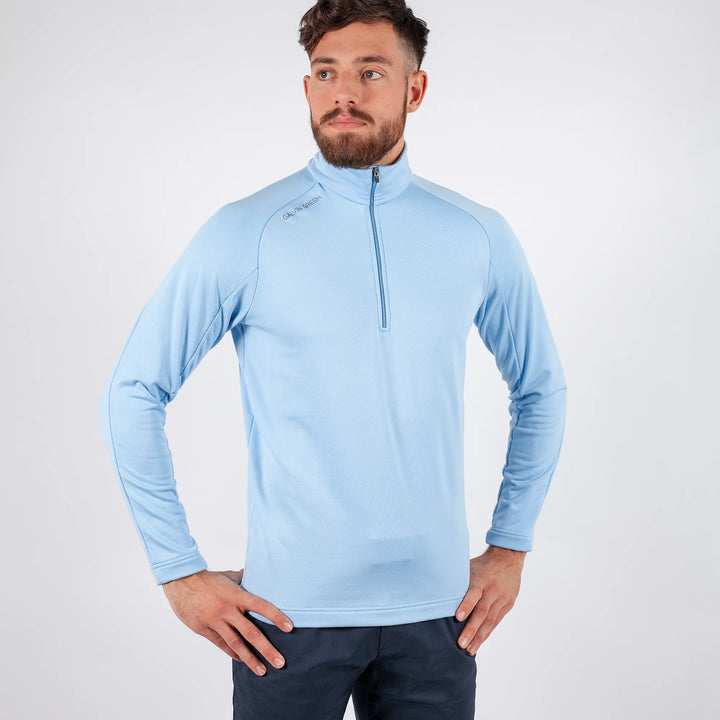 Drake is a Insulating golf mid layer for Men in the color Blue Bell(1)