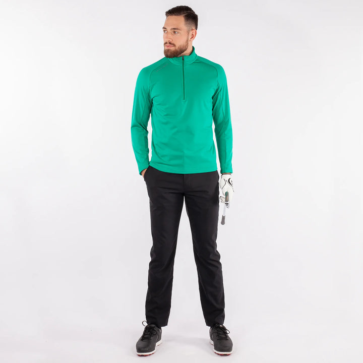 Drake is a Insulating golf mid layer for Men in the color Golf Green(2)