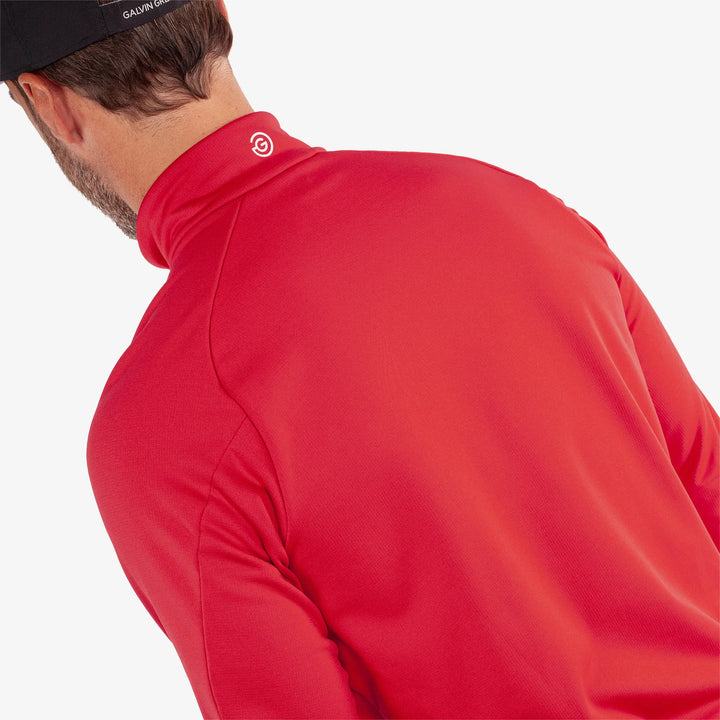 Drake is a Insulating golf mid layer for Men in the color Red(5)