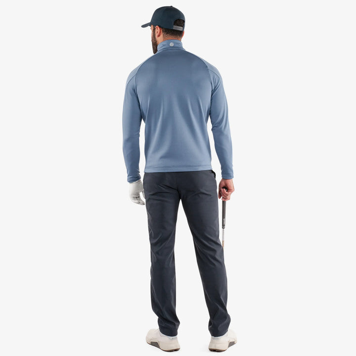 Drake is a Insulating golf mid layer for Men in the color Moonlight Blue(6)
