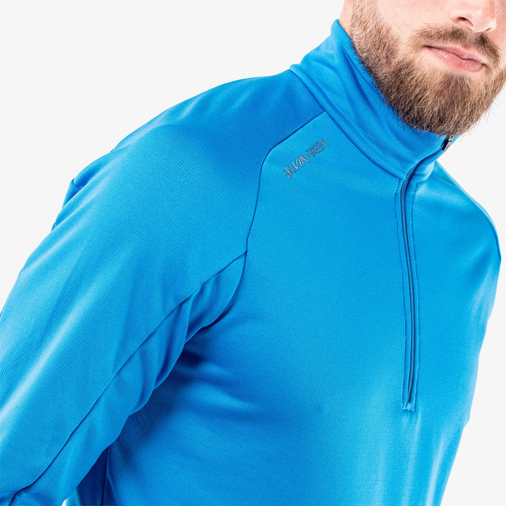 Drake is a Insulating golf mid layer for Men in the color Blue(3)