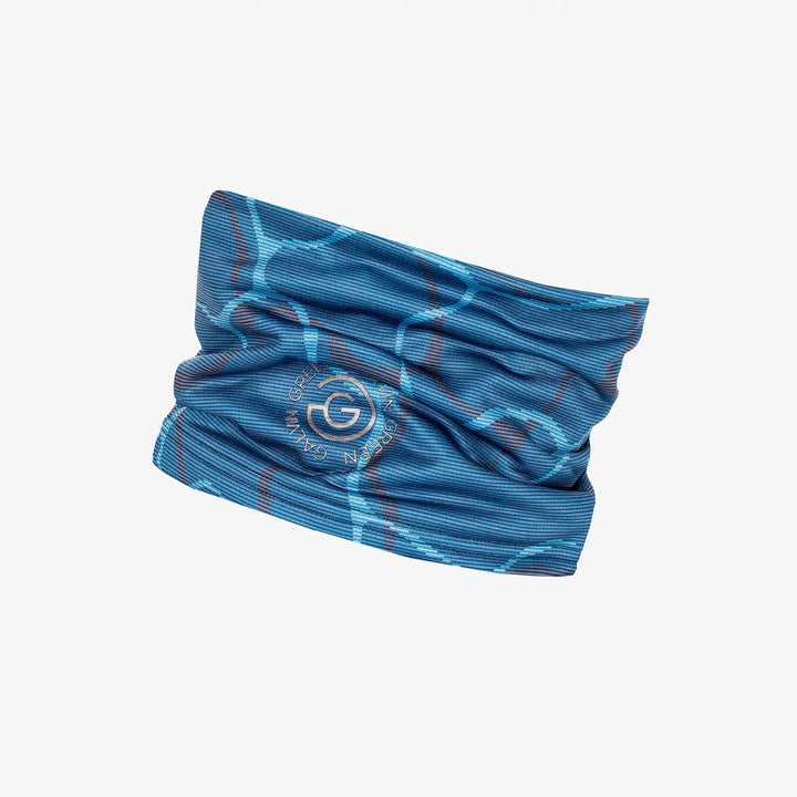 Dugan is a Insulating golf neck warmer in the color Blue/Navy(1)