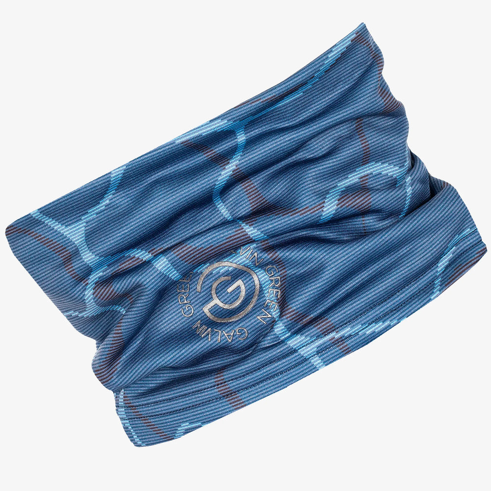 Dugan is a Insulating golf neck warmer in the color Blue/Navy(0)