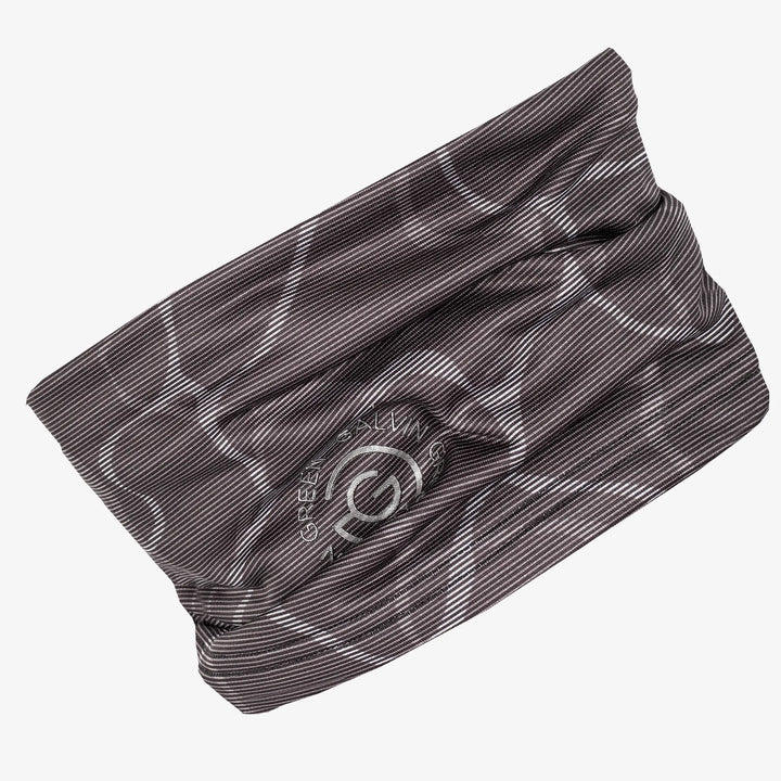 Dugan is a Insulating golf neck warmer in the color Black/Sharkskin(0)