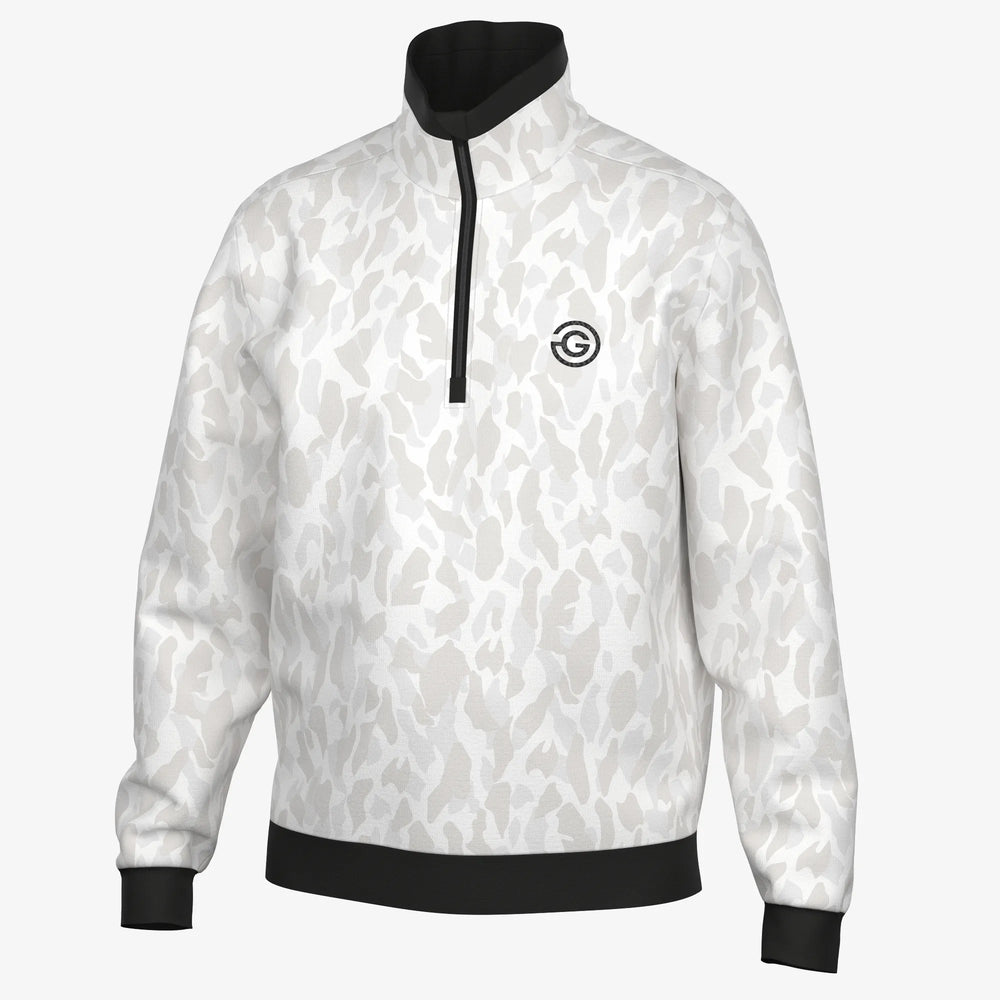 Duncan is a Insulating golf mid layer for Men in the color White(0)