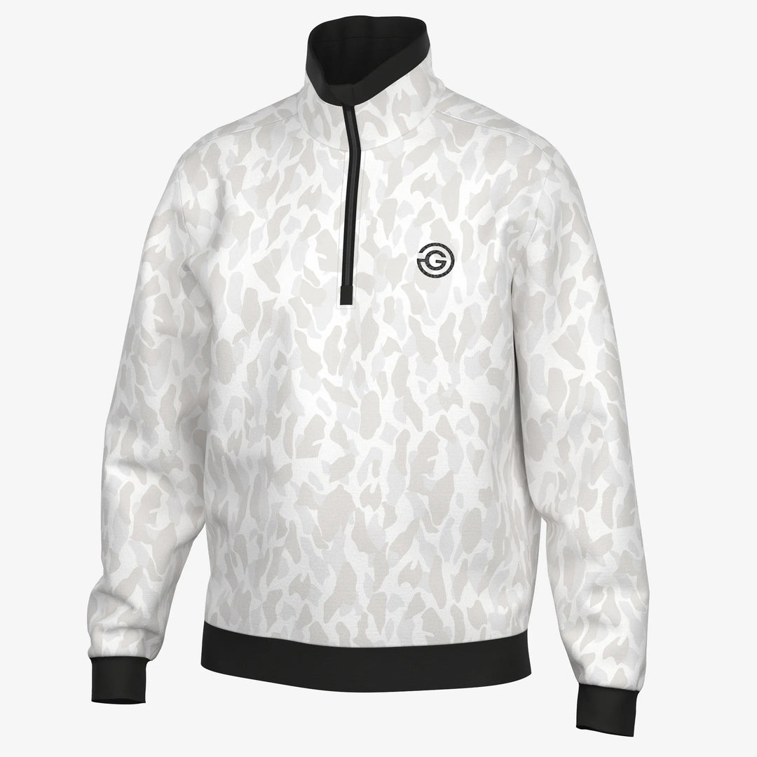 Duncan is a Insulating golf mid layer for Men in the color White(0)