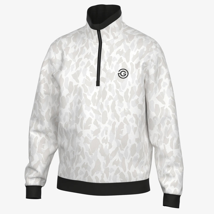 Duncan is a Insulating golf mid layer for Men in the color White(0)