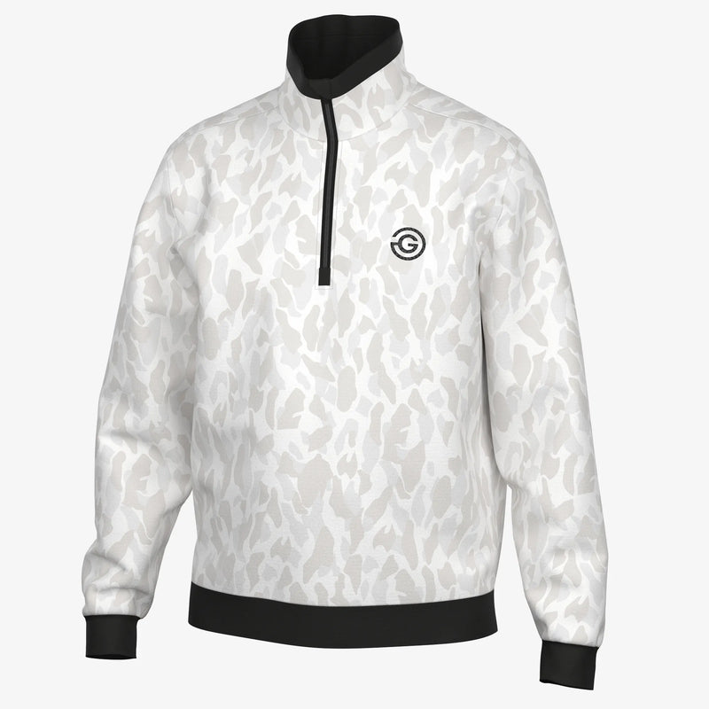 Duncan is a Insulating golf mid layer for Men in the color White(0)