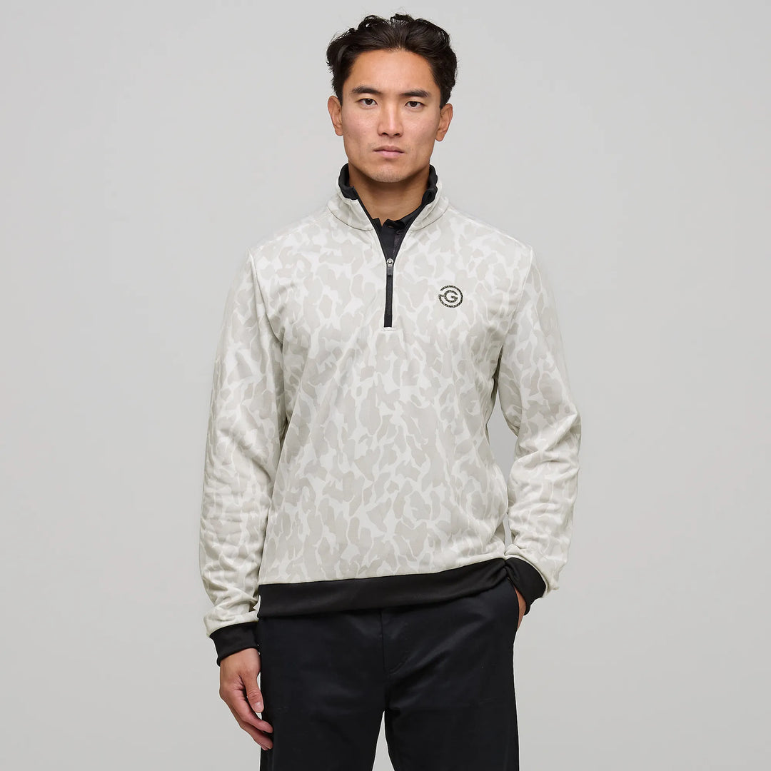 Duncan is a Insulating golf mid layer for Men in the color White(1)