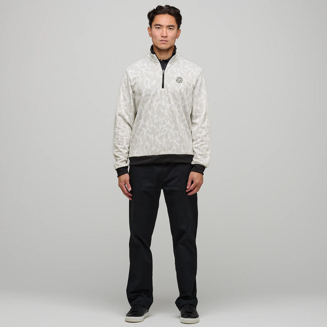 Duncan is a Insulating golf mid layer for Men in the color White(2)