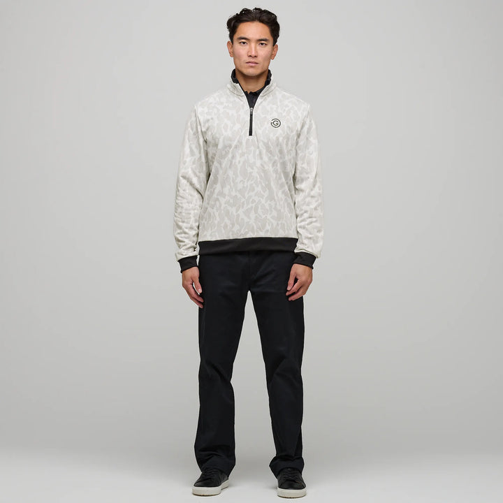 Duncan is a Insulating golf mid layer for Men in the color White(2)