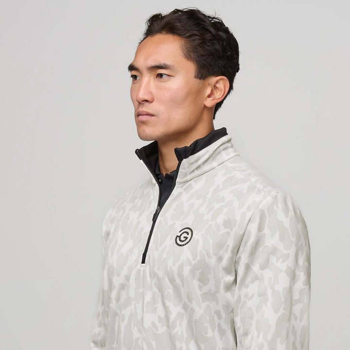 Duncan is a Insulating golf mid layer for Men in the color White(3)