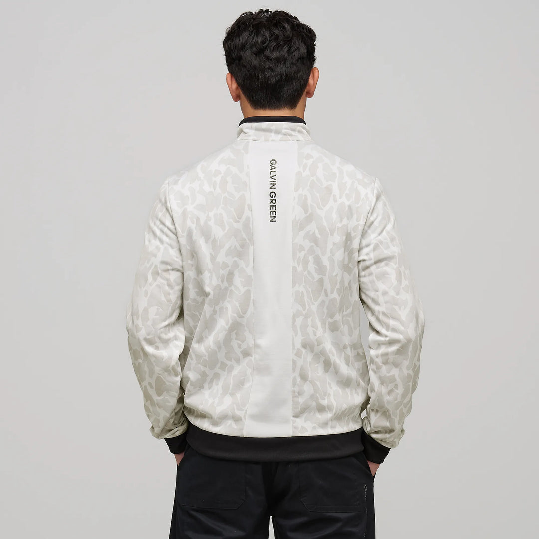 Duncan is a Insulating golf mid layer for Men in the color White(4)