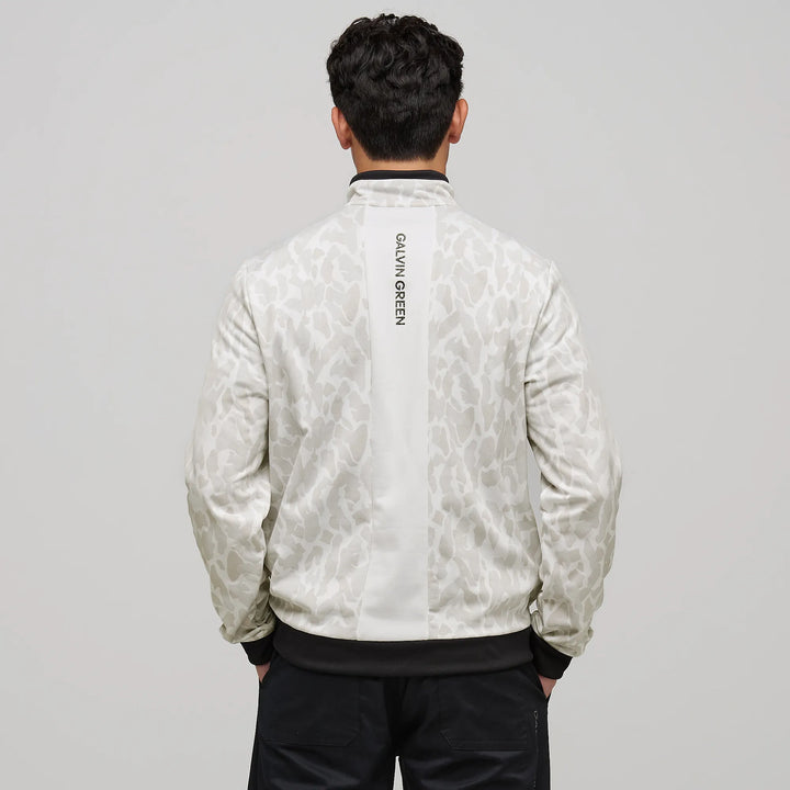 Duncan is a Insulating golf mid layer for Men in the color White(4)