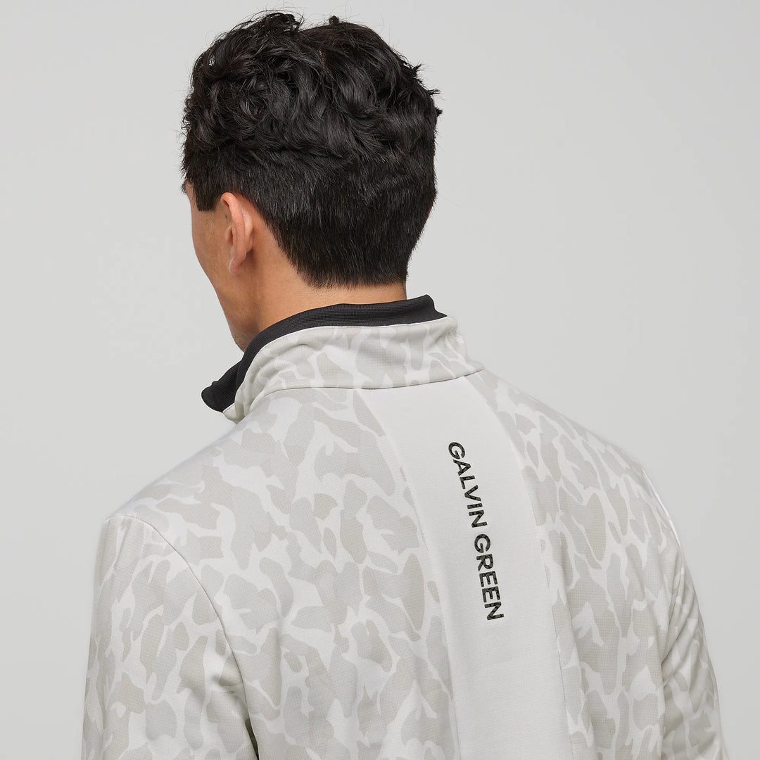 Duncan is a Insulating golf mid layer for Men in the color White(5)