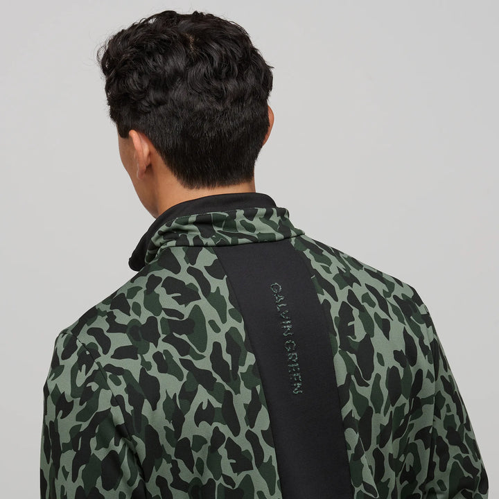 Duncan is a Insulating golf mid layer for Men in the color Duck Green(5)