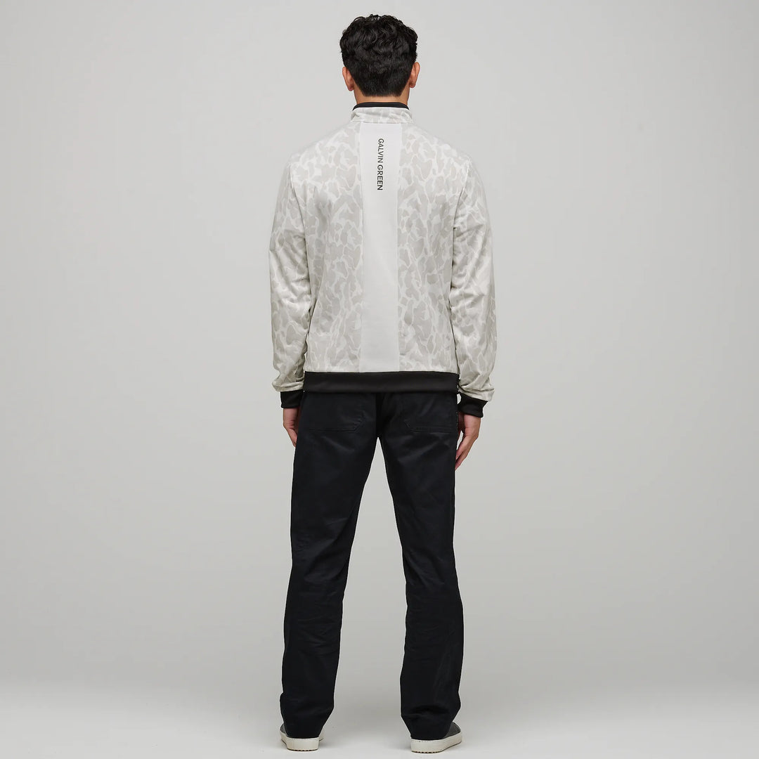 Duncan is a Insulating golf mid layer for Men in the color White(6)