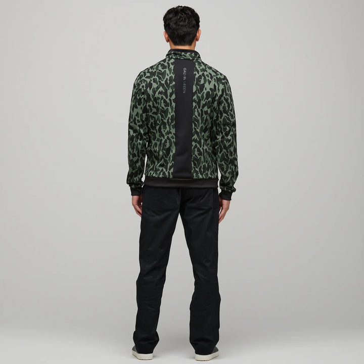 Duncan is a Insulating golf mid layer for Men in the color Duck Green(6)