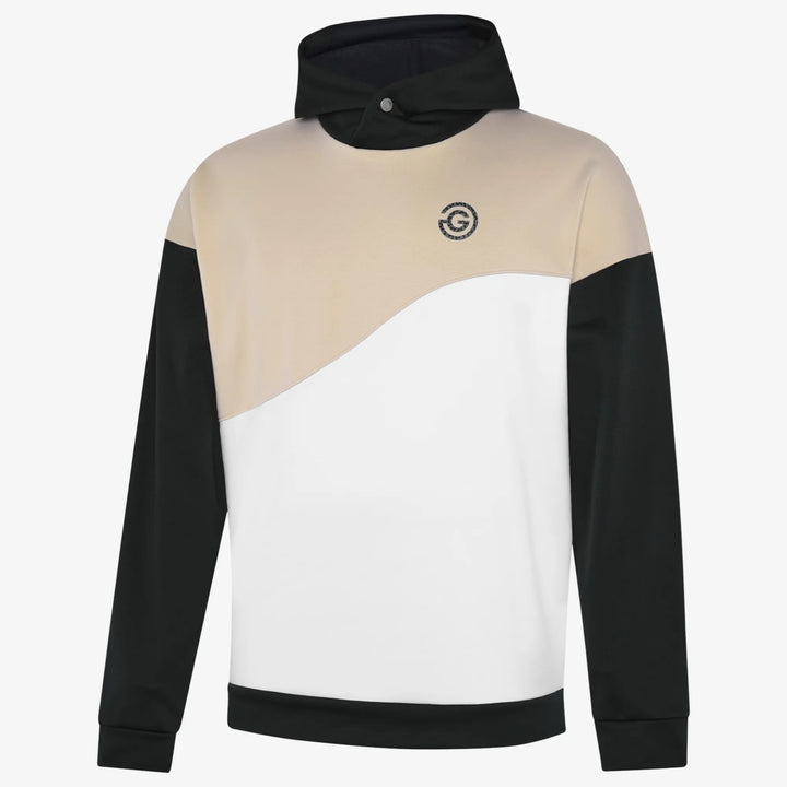 Dunn is a Insulating golf sweatshirt for Men in the color Sand/White(0)