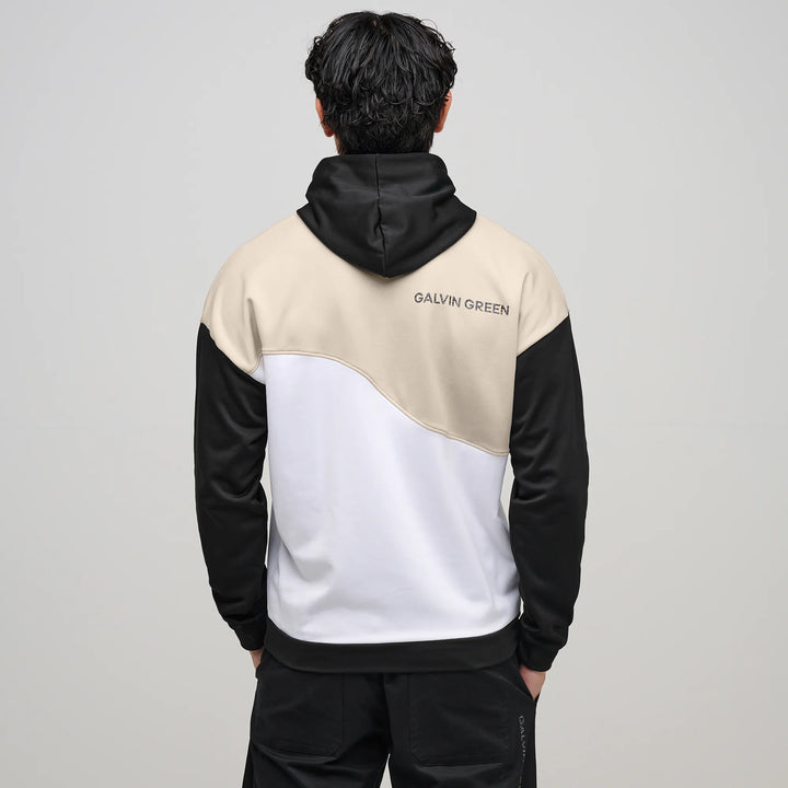 Dunn is a Insulating golf sweatshirt for Men in the color Sand/White(4)