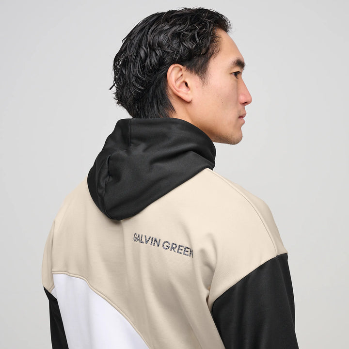 Dunn is a Insulating golf sweatshirt for Men in the color Sand/White(5)