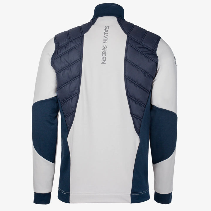 Durante is a Insulating golf mid layer for Men in the color Cool Grey/Navy(8)