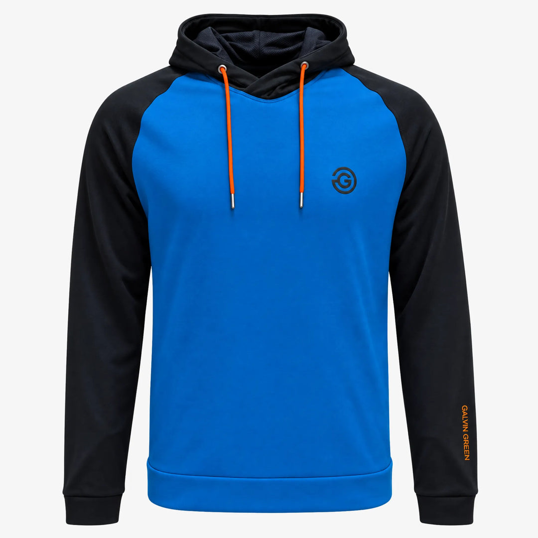 Dwayne is a Limited Edition Insulating golf mid layer for Men in the color Blue/Navy(0)