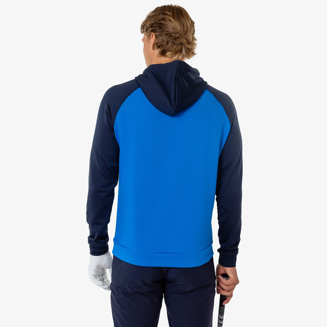Dwayne is a Limited Insulating golf mid layer for Men in the color Blue/Navy(3)