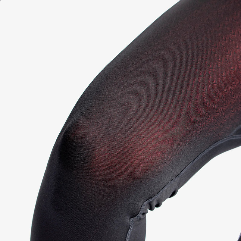 Ebba is a Thermal base layer golf leggings for Women in the color Black/Red(5)