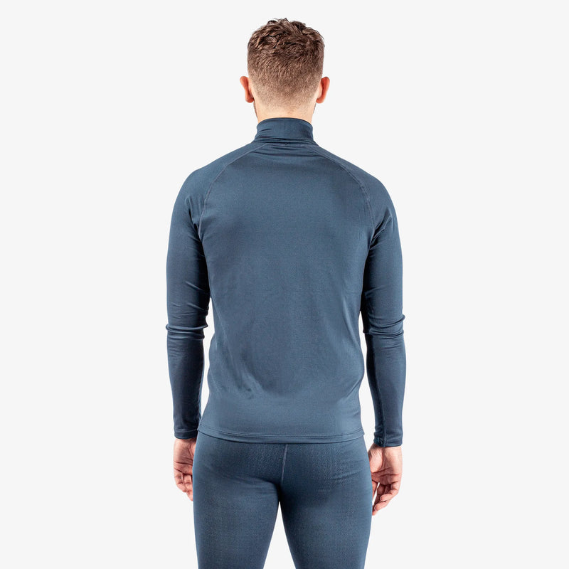 Edwin is a Thermal base layer golf top for Men in the color Navy/Blue Bell(8)