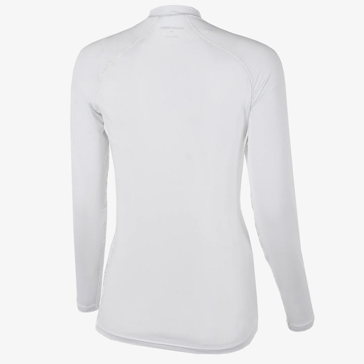 Ella is a UV protection golf top for Women in the color White(6)
