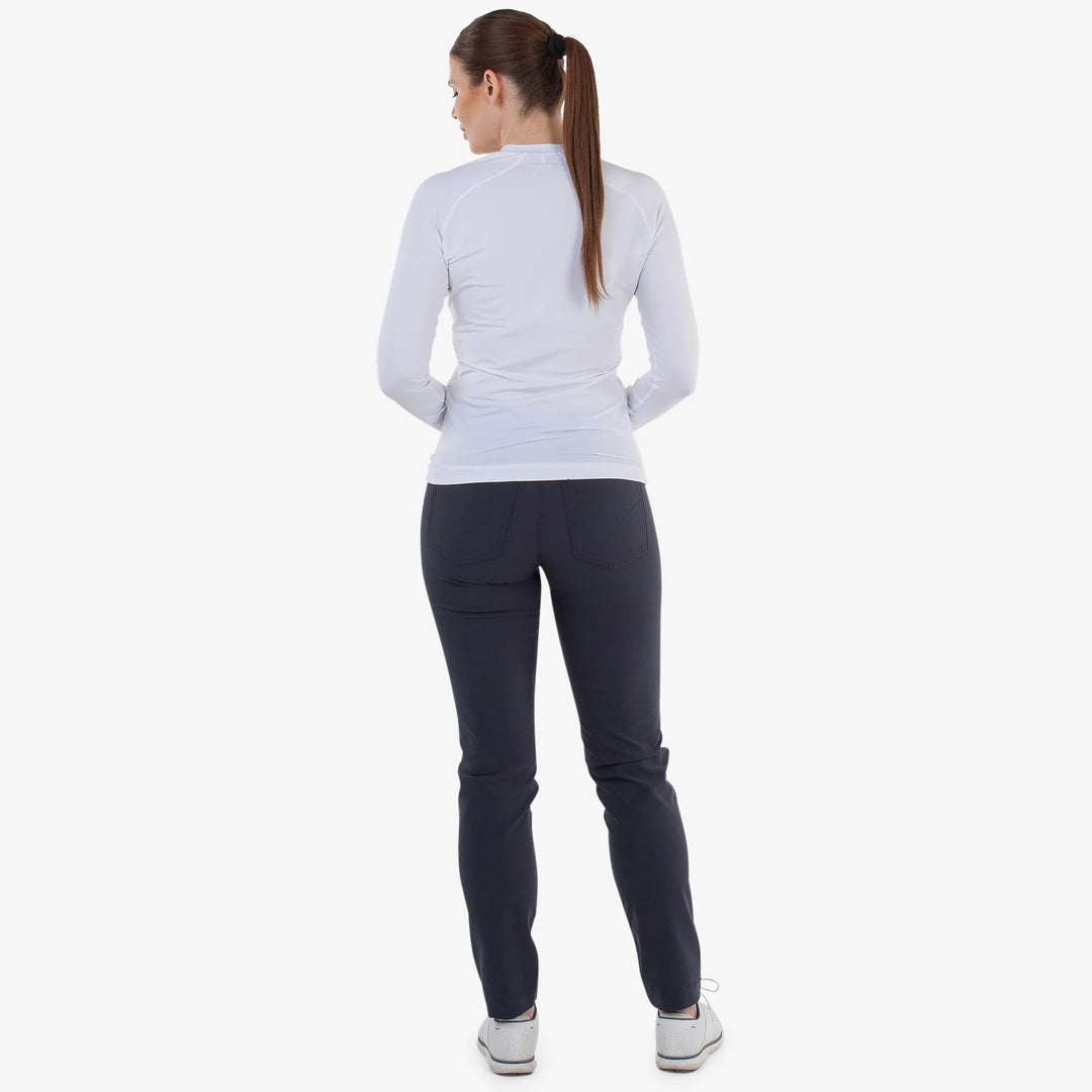 Ella is a UV protection golf top for Women in the color White(5)