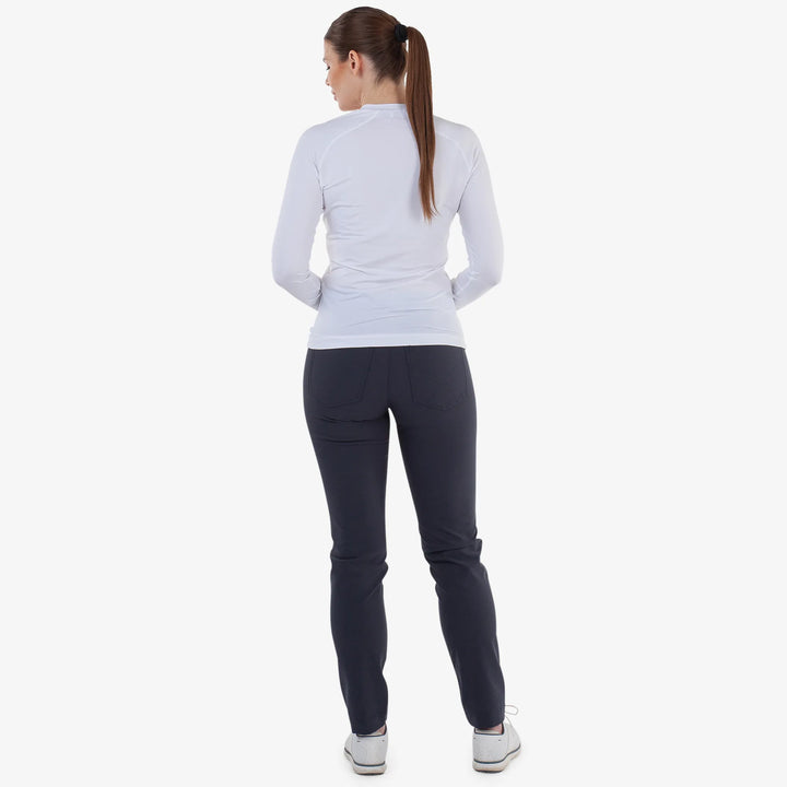 Ella is a UV protection golf top for Women in the color White(5)