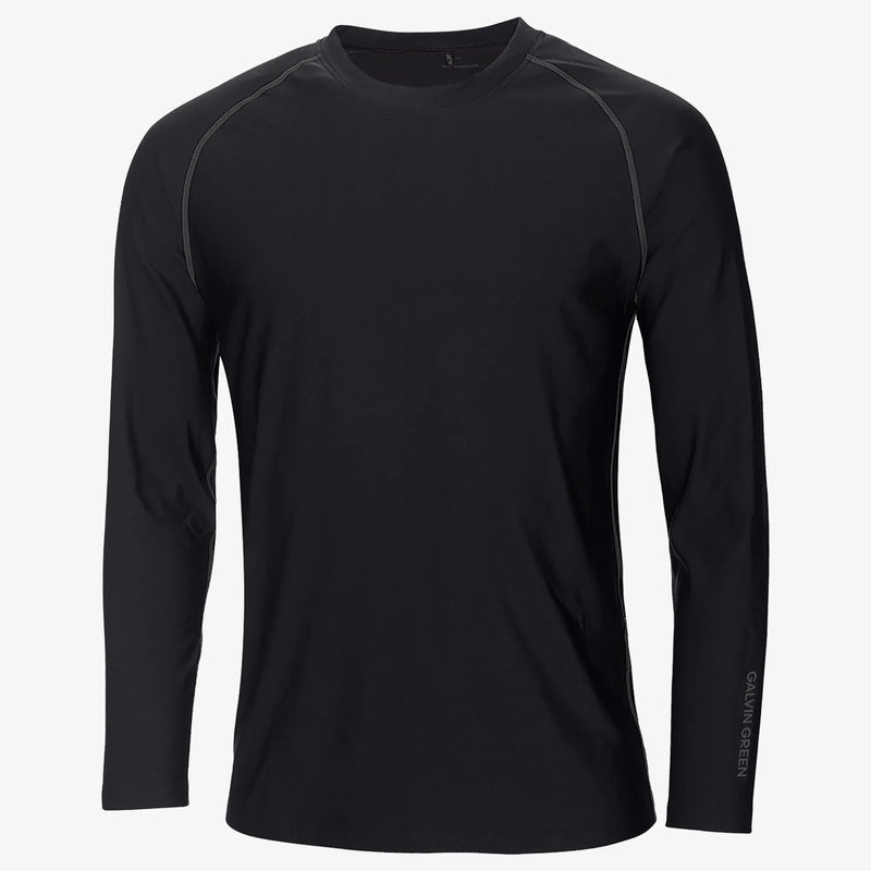 Elmo is a Thermal base layer golf top for Men in the color Black(0)