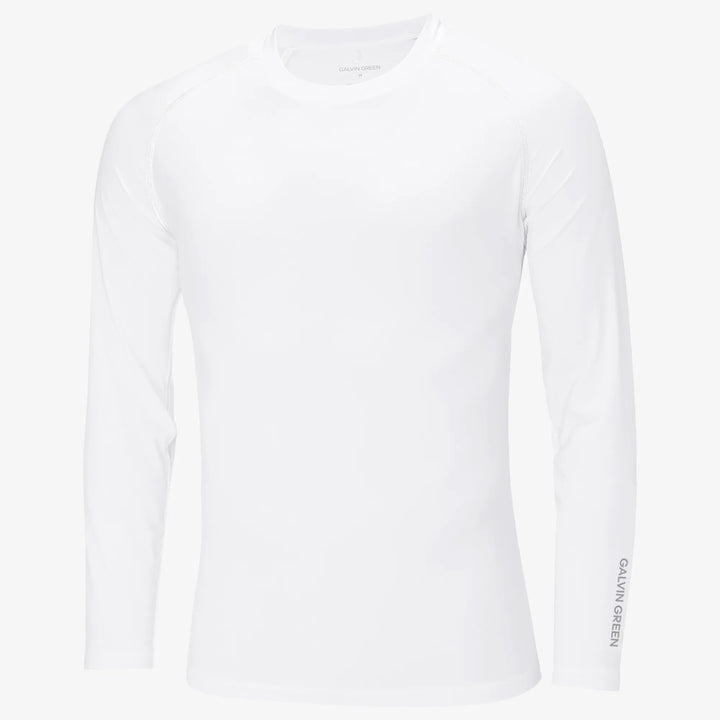 Elmo is a Thermal base layer golf top for Men in the color White(0)