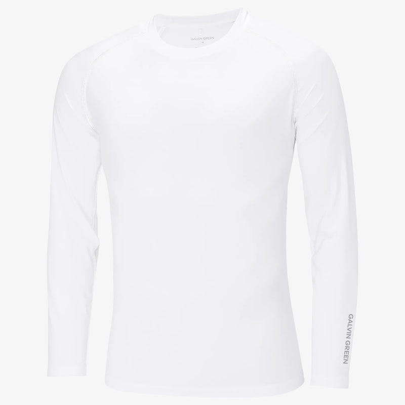 Elmo is a Thermal base layer golf top for Men in the color White(0)