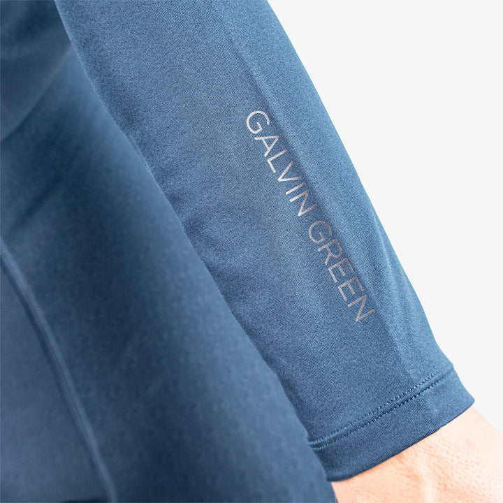 Elmo is a Thermal base layer golf top for Men in the color Navy/Blue Bell(4)