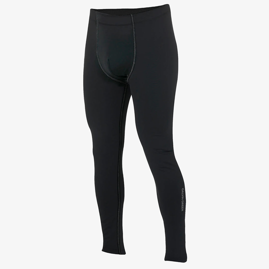 Elof is a Thermal base layer golf leggings for Men in the color Black(0)
