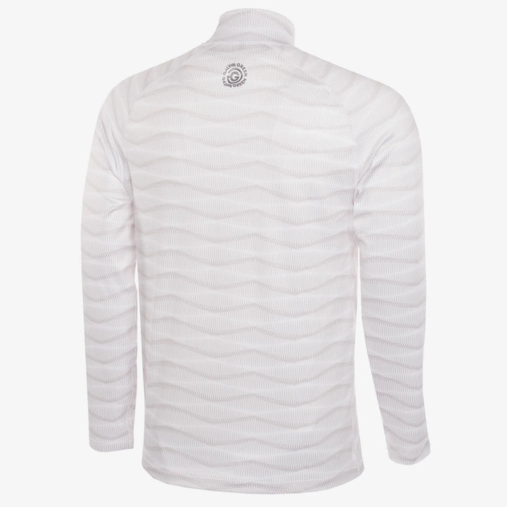 Emilio is a Thermal base layer golf top for Men in the color White/Cool Grey(7)