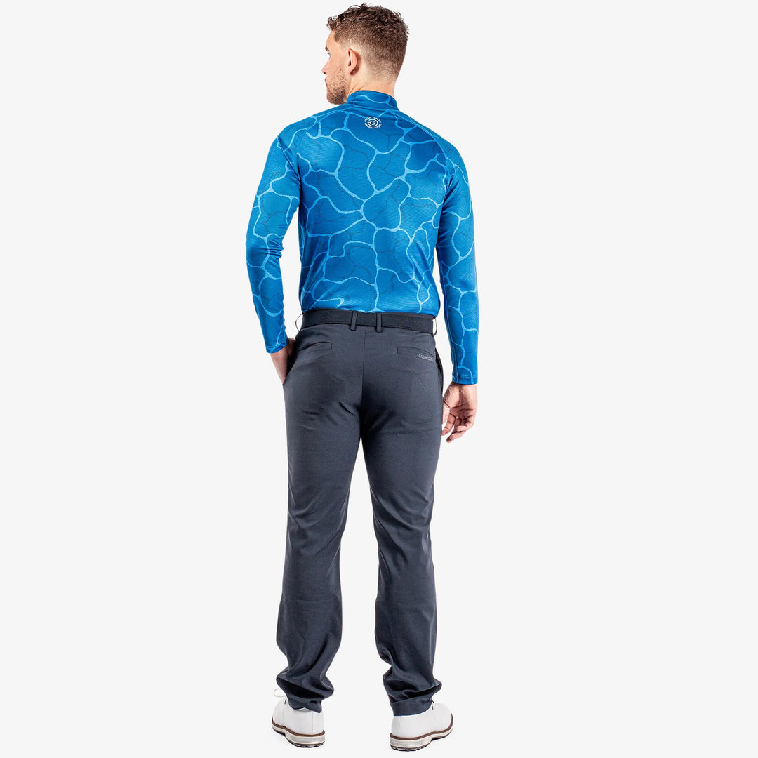 Ethan is a Thermal base layer golf top for Men in the color Blue/Navy(8)