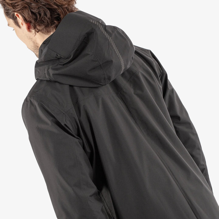 Harry is a Waterproof golf jacket for Men in the color Black(10)