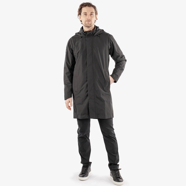 Harry is a Waterproof golf jacket for Men in the color Black(2)