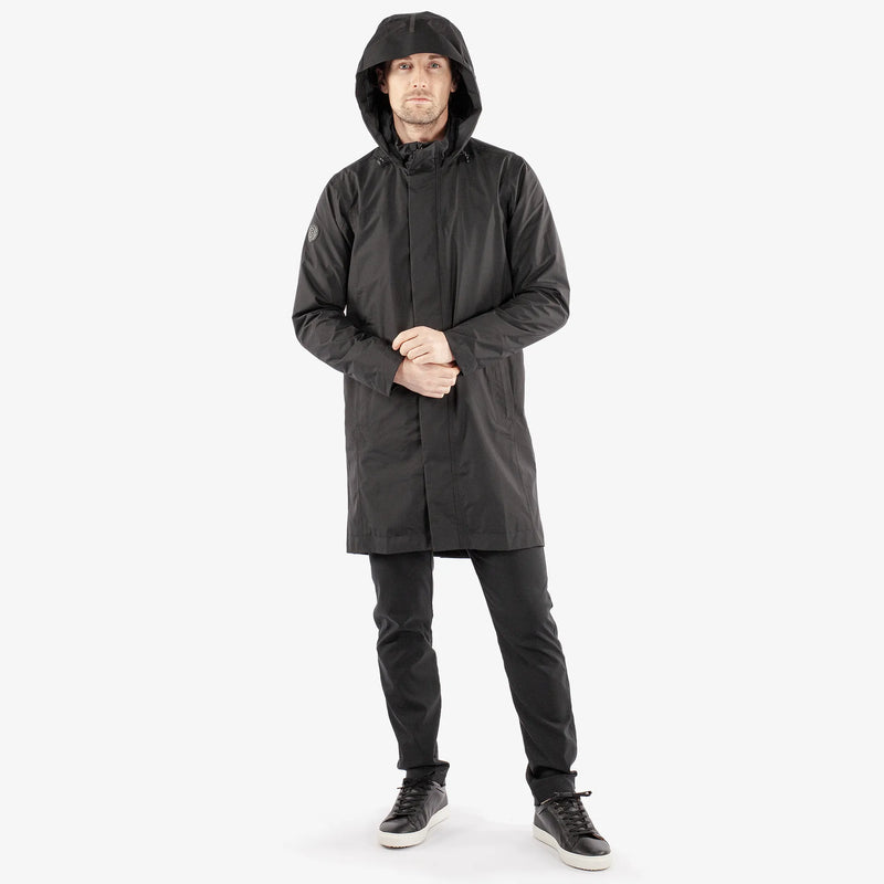 Harry is a Waterproof golf jacket for Men in the color Black(3)