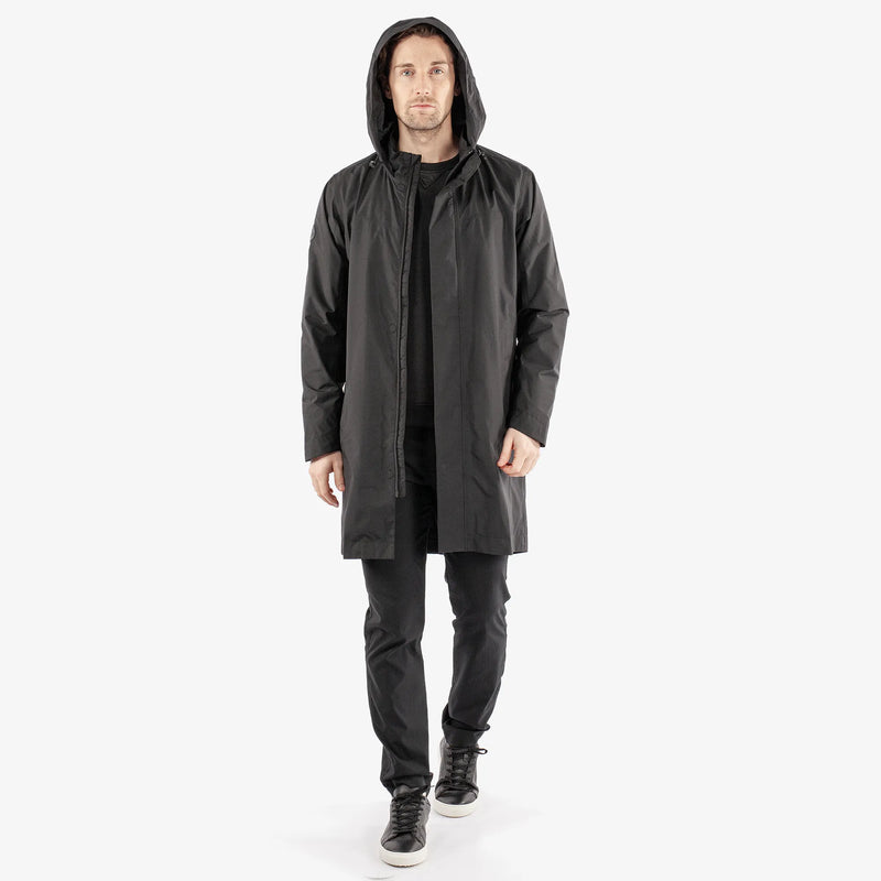 Harry is a Waterproof golf jacket for Men in the color Black(4)