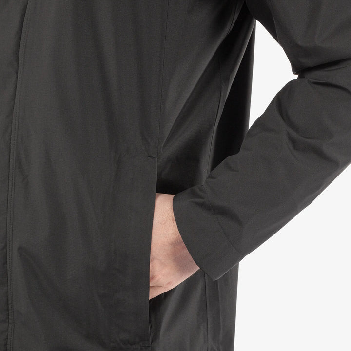 Harry is a Waterproof golf jacket for Men in the color Black(6)