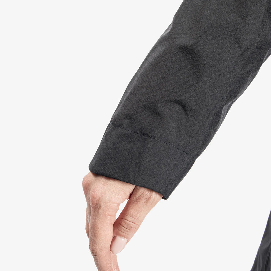 Holly is a Waterproof golf jacket for Women in the color Black(7)